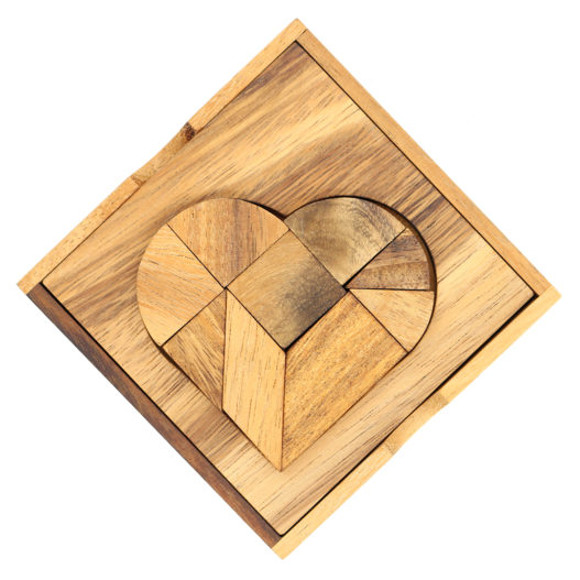 Heart Tangram (One Color) - Image 7