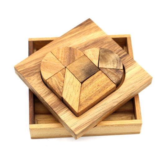 Heart Tangram (One Color) - Image 3