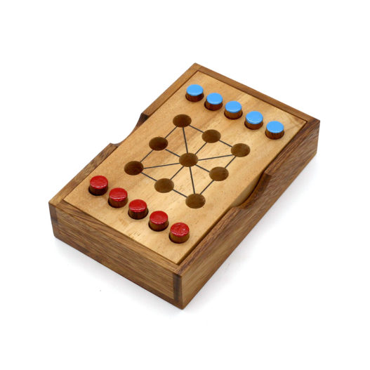 Puzzle 3 In 1 Game Nine Digit Wooden