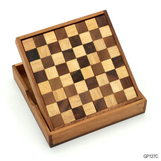 Pentominoes Chess Puzzle (Brown-White) - Image 5