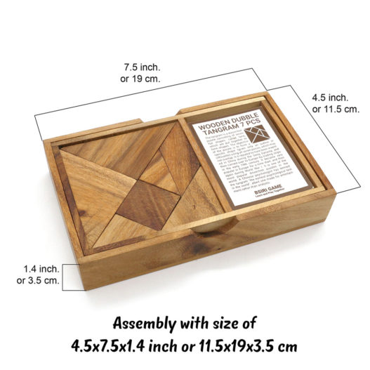 Double Tangram With Card - Image 4