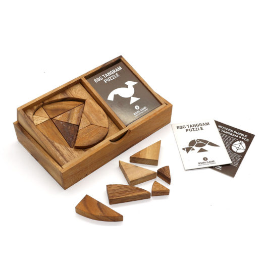 Double Egg Tangram With Card - Image 4