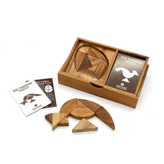 Double Egg Tangram With Card - Image 5