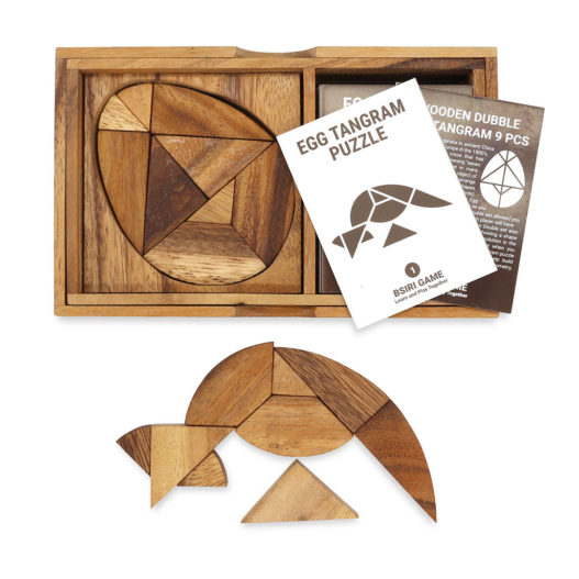 Double Egg Tangram With Card - Image 7