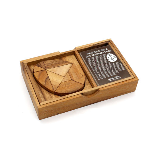 Double Egg Tangram With Card