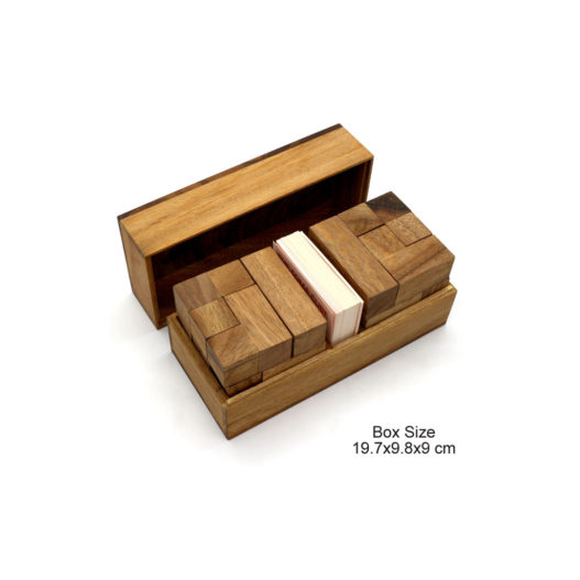 Double Soma Cube With Card - Image 4