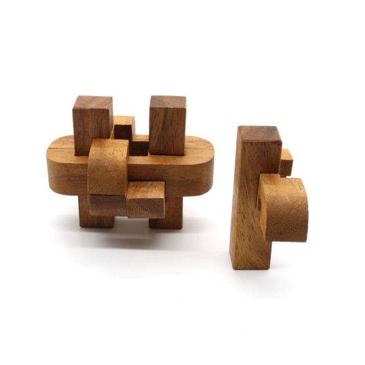 Burr Puzzle 2 (Mixed Timber) - Image 6