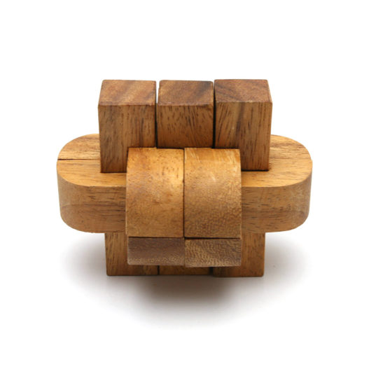 Burr Puzzle 2 (Mixed Timber)