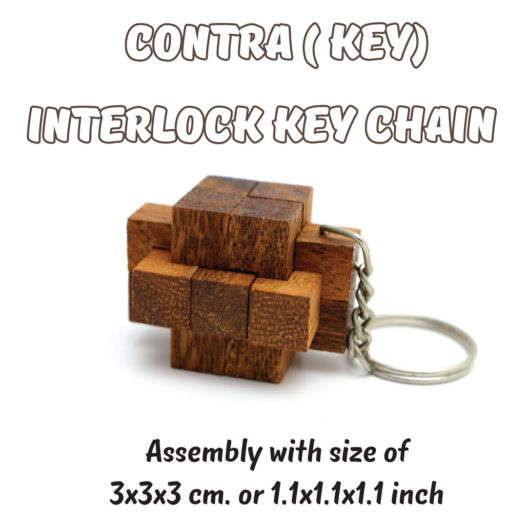 Contra Interlock Key Chain - Image 4