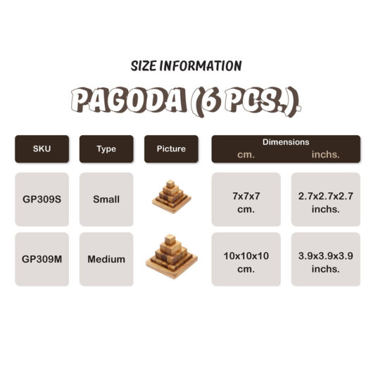 Pagoda 6 Pcs - Image 4