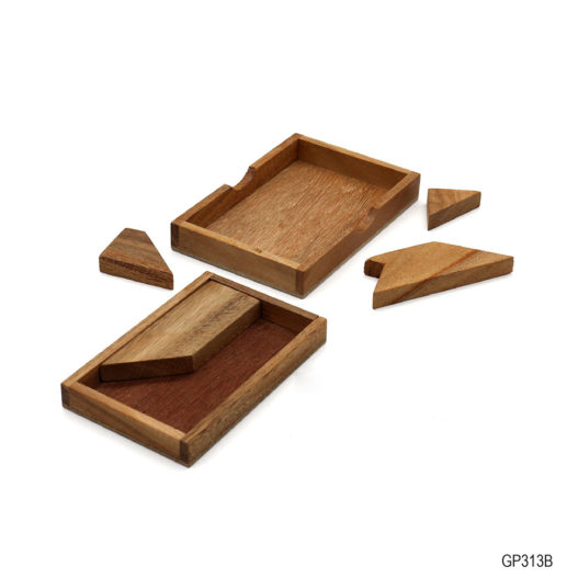 K Puzzle with Wooden Box - Image 9