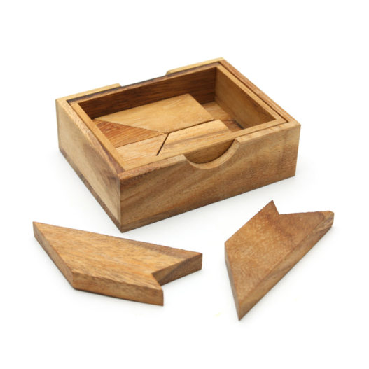 H Puzzle with Wooden Box - Image 3