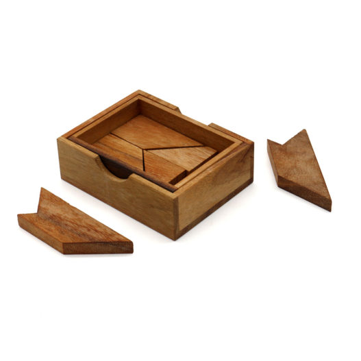 H Puzzle with Wooden Box - Image 9
