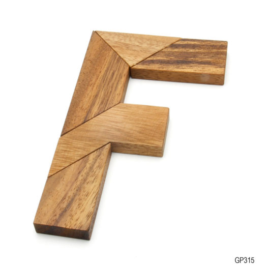 F Puzzle with Wooden Box - Image 8