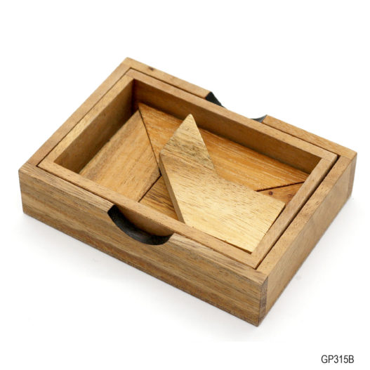 F Puzzle with Wooden Box - Image 3