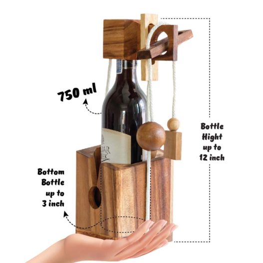 Wine Bottle Puzzle (Only Game) - Image 4