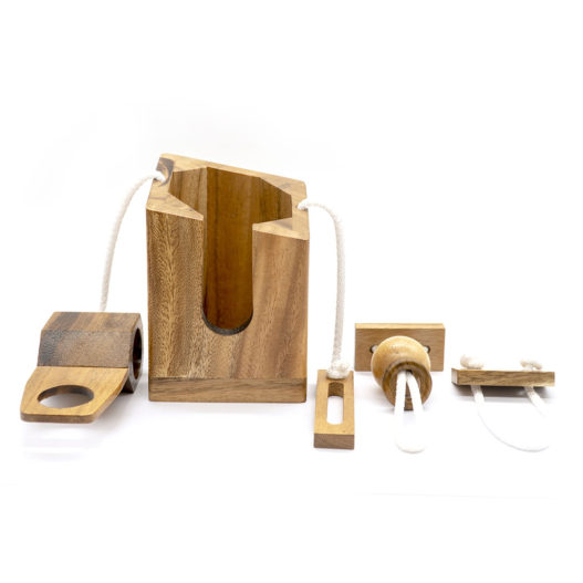 Riddle Rope Wine Bottle Puzzle (Only Game) - Image 6