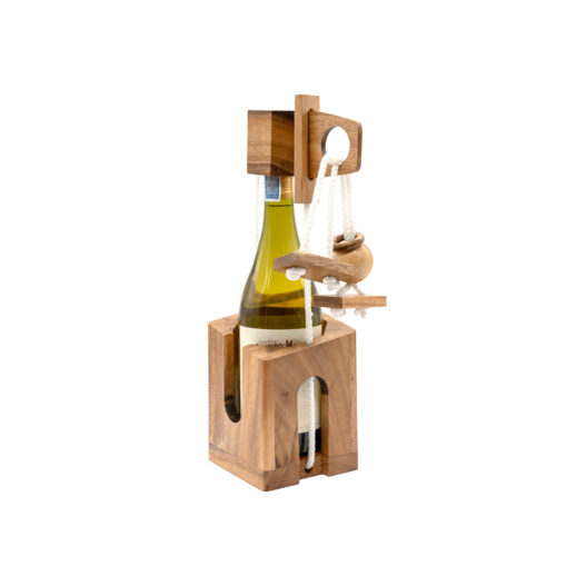 Riddle Rope Wine Bottle Puzzle (Only Game)