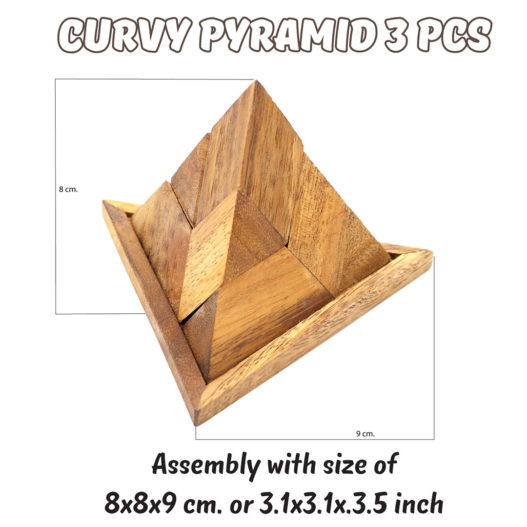 Curvy Pyramid 3 Pcs - Image 4