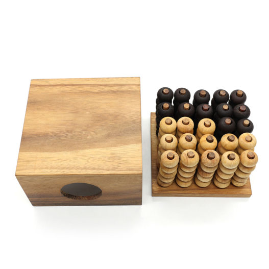 Connect Four 3D Wooden Game - Image 6