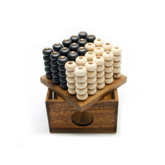Connect Four 3D Wooden Game