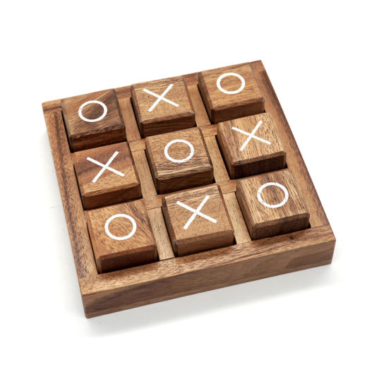 Tic Tac Toe Wood Blocks (L) - Image 3