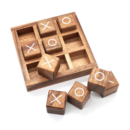 Tic Tac Toe Wood Blocks (L) - Image 5