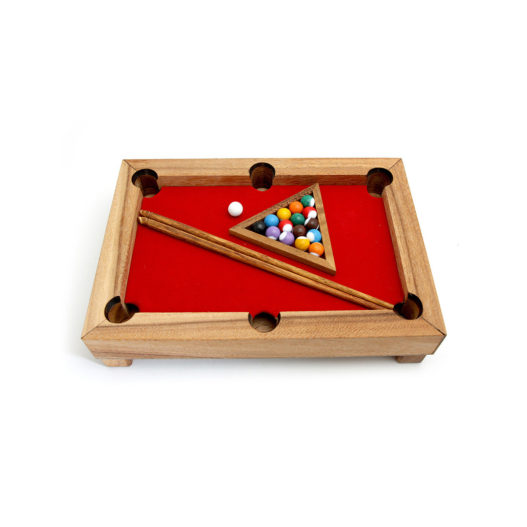 Snooker with Wooden Legs