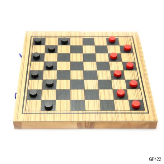 Wooden Chess 3 in 1 - Image 10