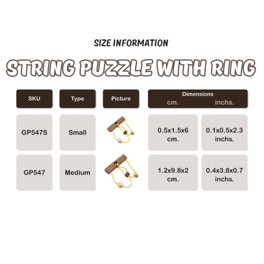 String Puzzle with Ring - Image 3