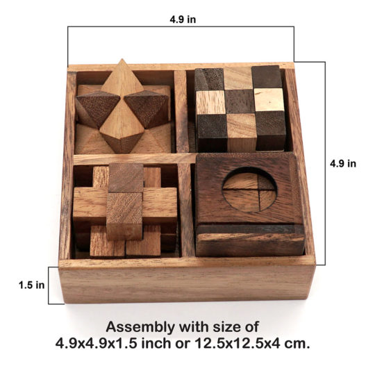 4 Puzzles Set (No Box Cover) - Image 4