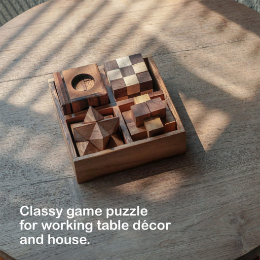 4 Puzzles Set (No Box Cover) - Image 8